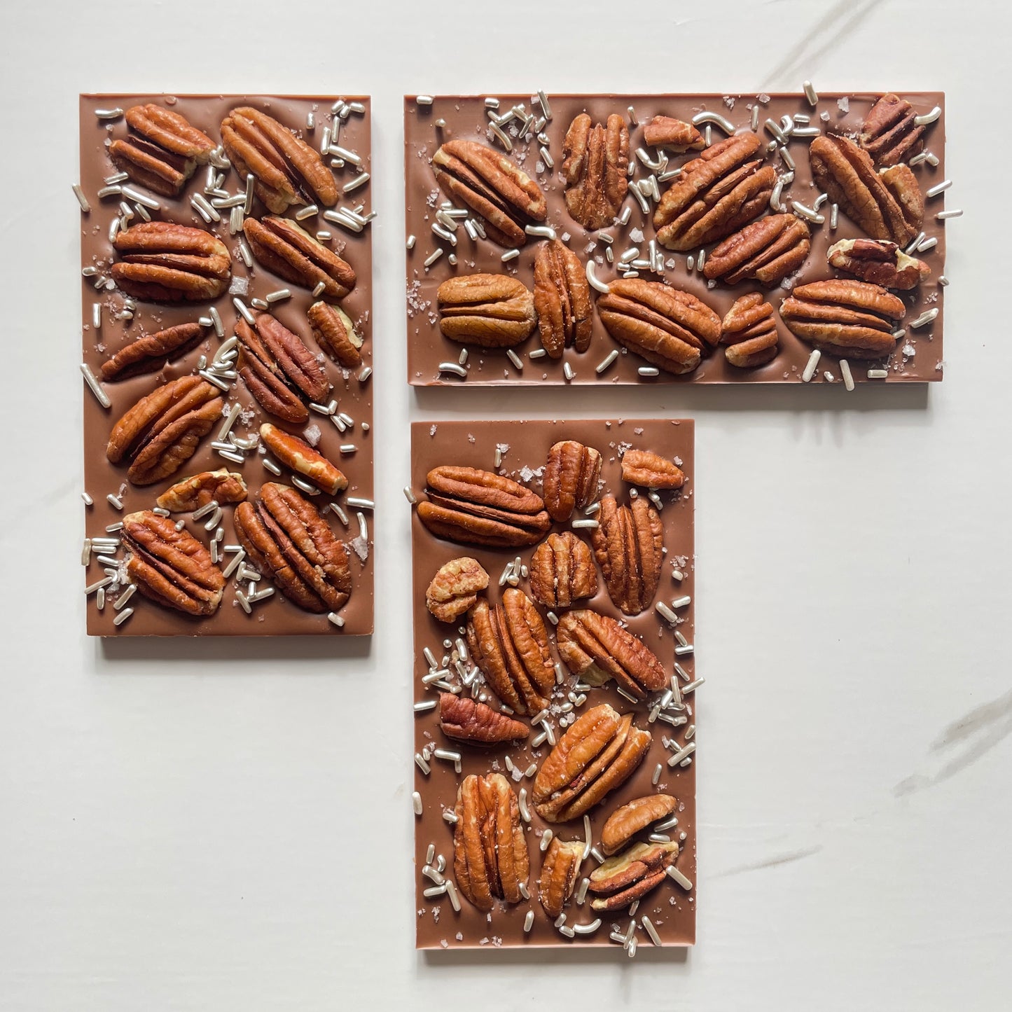 PECAN SEASALT MILK CHOCOLATE BAR