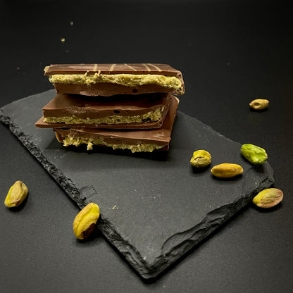 PISTACHIO KUNAFA MILK CHOCOLATE BAR